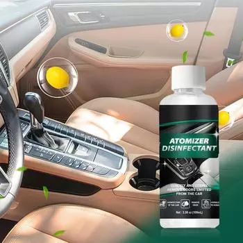 Средство для удаления запаха в автомобиле 100 мл, дезодорант для салона автомобиля, освежитель воздуха, автомобильный ароматизатор, освежители для автомобиля, долговечный устранитель запаха в вентиляционном отверстии CHINA