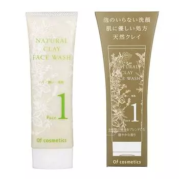 Средство для умывания лица, которое впитывает грязь и поддерживает естественный глиняный гель для умывания лица 1 145 г цитрусовый травяной аромат Ofcosmetics Для жирной и сухой кожи [Освежающий