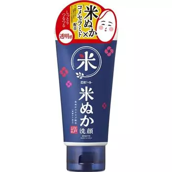 Средство для умывания лица с рисовыми отрубями Edo Kosume 120 г Rosette