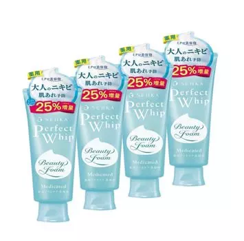 Средство для умывания лица Senka Perfect Whip Acne Care 150 г 4 бутылки