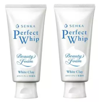 Средство для умывания лица Senka Perfect Whip White Clay 120 г [Набор 2]