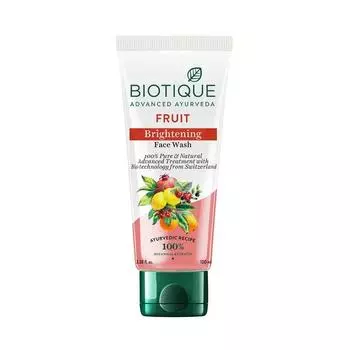 Средство для умывания с фруктами: осветление кожи (100 мл), Fruit Brightening Face Wash, Biotique 7.925