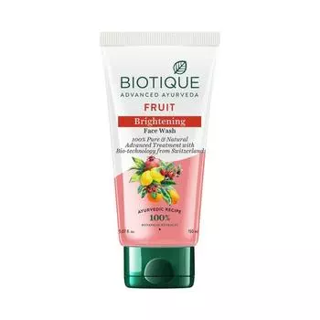 Средство для умывания с фруктами: осветление кожи (150 мл), Fruit Brightening Face Wash, Biotique 10.5625