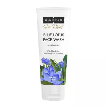 Средство для умывания с Голубым лотосом (100 мл), Blue Lotus Face Wash, Kapiva