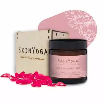 Средство для умывания Skin Yoga Oats & Roses, 50 г