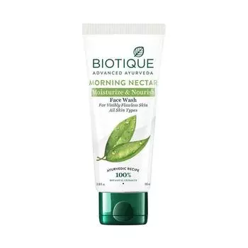 Средство для умывания: увлажнение и питание кожи (100 мл), Morning Nectar Moisturize & Nourish Face Wash, Biotique 7.925
