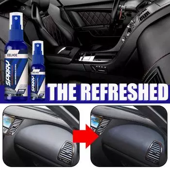 Средство для восстановления автомобильного пластика Eelhoe, воск для очистки поверхностей, средство для восстановления резины, полирующий восстановитель, средство для внутреннего покрытия 30ml синий