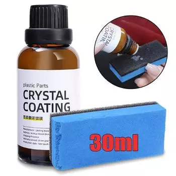 Средство для восстановления пластика, 30 мл для салона автомобиля, пластиковое покрытие для восстановления кожи, очиститель для ремонта автомобиля