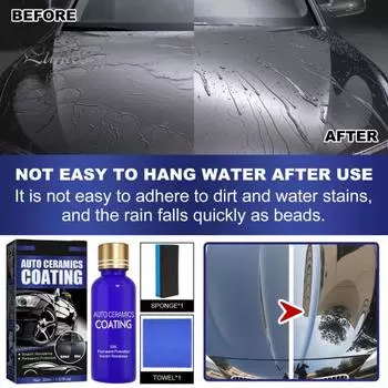 Средство для восстановления пластиковых деталей автомобиля Средство для удаления царапин Длительная защита Легкое нанесение Покрытие для восстановления пластиковых деталей автомобиля Чистящие средства A