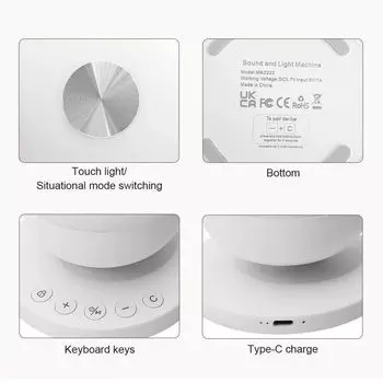 Средство личной гигиены - устройство для облегчения сна, небольшое и портативное, можно использовать дома, в путешествиях белый