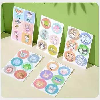 Средство от комаров для детей Средство от комаров для детей Наклейка от комаров для студентов и взрослых Пластырь с эфирным маслом уличных растений 2.8*2.8cm 36pcs