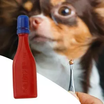 Средство от насекомых для собак, высококачественное средство широкого применения, безвредные капли от блох, длительная контрольная жидкость для отпугивания щенков A