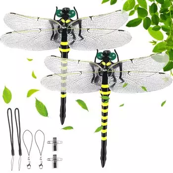 Средство от насекомых Onyanma Dragonfly Oni Yanma Oni Yanma Средства от насекомых Товары Модель насекомого Dragonfly Природный враг вредителей поставляется с булавкой