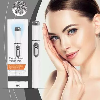 Средство от прыщей освежает и нежно удаляет прыщи, ускоряет кровообращение и восстанавливает баланс кожи. Он портативный. One Size белый