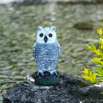 Средство отпугивания птиц в виде совы, поддельное пугало для ограждения заднего двора