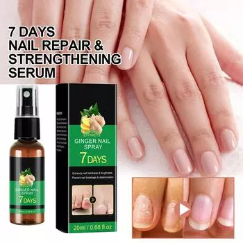 Средство по уходу за ногтями, средство по уходу за ногтями рук и ног для восстановления и увлажнения, серые ногти, блестящие ногти и мягкие ногти 20 мл One size зелёный