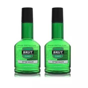 Средство после бритья Brute Classic для мужчин — быстро впитывается, очищает, тонизирует и освежает кожу.. Упаковка из 2 флаконов по 5 унций с культовым мужским ароматом.