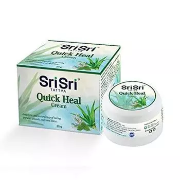 Sri Sri Tattva Quick Heal Cream, 25g (Pack of 5)