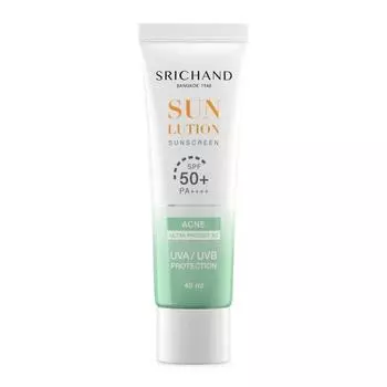 Srichand Sunlution Acne Care Sunscreen SPF50+ PA++++ 40 мл. 40 ml.