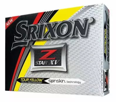 SRIXON Golf Ball XV XV Golf Ball 2017 Model 4 Piece Construction Product Yellow Z-Star Z-Star (1 Dozen)
