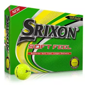 SRIXON SOFT FEEL 2020 Golf Ball Vivid Color Matte Finish Matte SRIXON GOLF BALL SOFT FEEL USA Direct Import Yellow