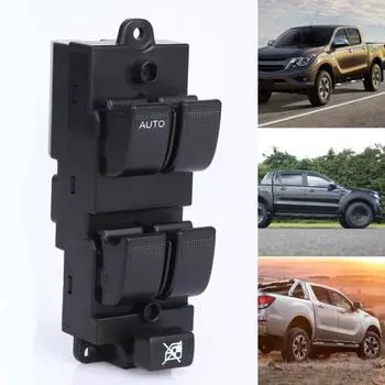 Срок службы полезного АБС переключателя Подъёмника окна электрический длинный чёрный