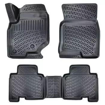 СсангЙонг Муссо Гранд (После 2018 года) Высококачественные и прочные резиновые автомобильные коврики — без запаха, нескользящие, долговечные.