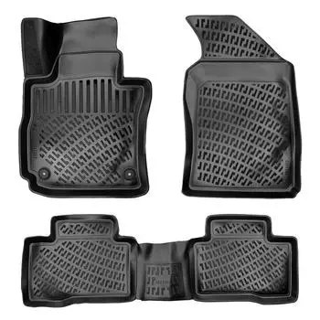 СсангЙонг Тиволи (После 2015 года) Высококачественные и прочные резиновые автомобильные коврики — без запаха, нескользящие, долговечные.