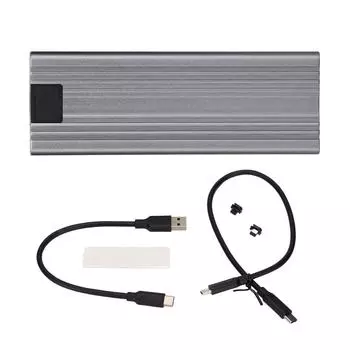 SSD Box M13 NVMENGFF 2242 2260 2280 Характеристики 10 Гбит/с Быстрая скорость Компьютерные принадлежности (Нет