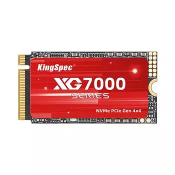 SSD KingSpec M.2 NVMe 2242 PCIe4.0x4 Твердотельный накопитель Скорость чтения до 7200 МБ/с XG7000 серии 2242 512GB