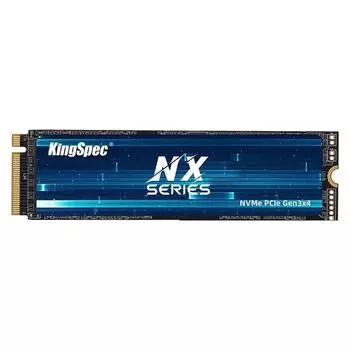 SSD KingSpec M.2 NVMe 2280 PCIe3.0x4 Твердотельный накопитель Скорость чтения до 3500 МБ/с Серия NX 2280 512GB