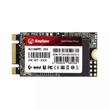 SSD KingSpec M.2 SATA NGFF 2242 Твердотельный накопитель Скорость чтения до 560 МБ/с Серия NT 2242 1TB