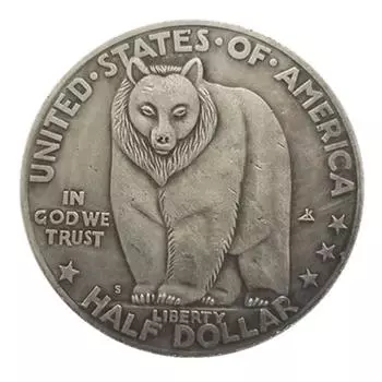 США 1936 Сан-Франциско копия полдоллара памятные монеты-реплики монет медали монеты коллекционные предметы 1pcs