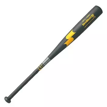SSK Baseball Hardball Bat Metal Sky Beat 31K SBB2002 Black x Gold 84cm Compatible with Junior High School Hardball Bats