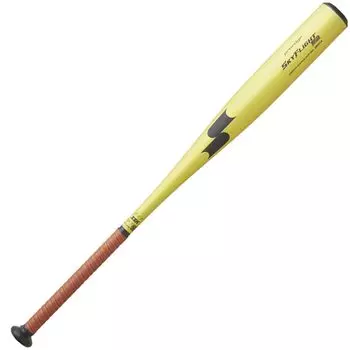 SSK Бейсбольная бита General Hardball Metal Bat Sky Flight NSR (EBB1103) Желтое золото x Черный (3090) 84см (Более 900г) Совместимо с новыми стандартами
