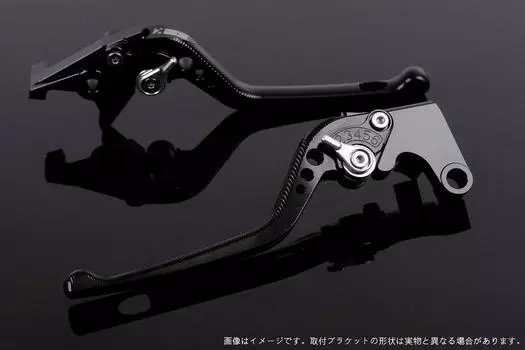 SSK Speedra Adjust Lever Set 3D Long Lever Black Adjuster Silver HONDA ADV150 KF38 Color Color