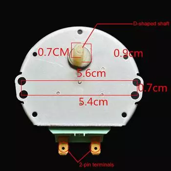 SSM-16HR AC21V 3 Вт 50/60 Гц 6549W1S011B Синхронный двигатель поворотного стола, совместимый с микроволновой печью LG 1pc