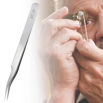 ST-10-17 Антистатические ремонтные пинцеты Диамагнитные инструменты для ремонта Многоцелевые пинцеты для электроники для печатных плат 16