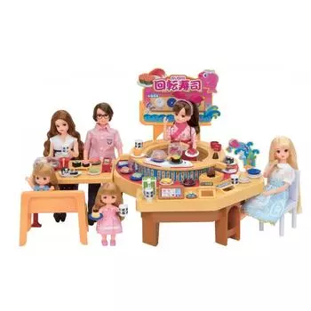 ST Licca TAKARA TOMY Takara Tomy Спасибо за изменение вращающихся суши Licca