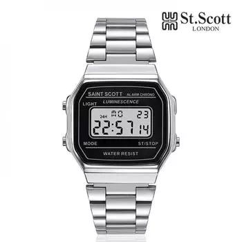 ST.SCOTT LONDON ST9003M SBS Цифровые электронные мужские часы для пар
