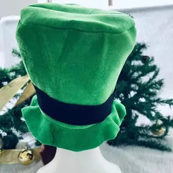 ST. ШЛЯПЫ НА ДЕНЬ ПАТРИКА, нарядное платье, аксессуар для костюма, вечерние, ирландская золотая шляпа, НОВАЯ A