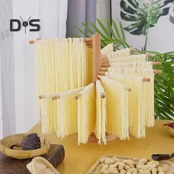 Стабильная основа сушилки для спагетти Простая сборка Практичная сушилка для лапши Подвесная сушилка для макарон эбеновый