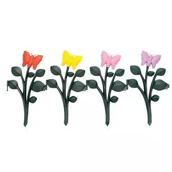 Стабильная панель ограждения, садовый декор, сделай сам, прекрасная прочная яркая садовая окантовка Butterfly Flowers