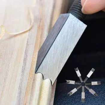 Стабильная режущая головка ручного строгального станка Высокая эффективность Легко носить с собой Различные характеристики Специальная головка строгального станка для угловых кромок по дереву E