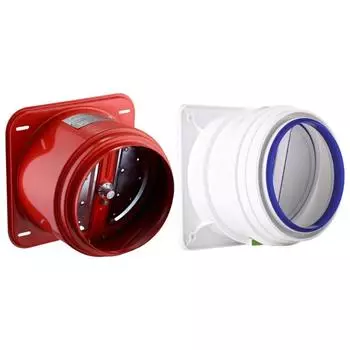 Стабильные улучшения кухонной вытяжки Эффективные клапаны блокировки дыма Простая установка X3UC White kitchen fume c