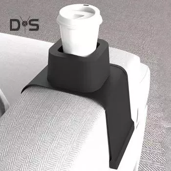 Стабильный подлокотник для дивана, подстаканник, многоцелевой практичный подлокотник для дивана, подставка для мобильного телефона серый