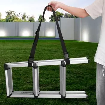 Стабильный, простой в эксплуатации, удобный плечевой ремень для скутера, ремень для переноски с наплечной накладкой чёрный