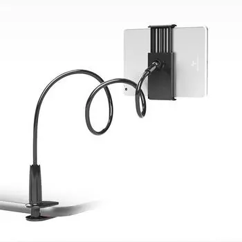 Стабильный спиральный держатель для мобильного телефона с возможностью вращения на 360 градусов, универсальный держатель для телефона, планшета, ПК чёрный