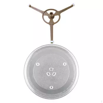 Стабилизатор поворотного стола для микроволновой печи с тройной рукояткой, утолщенный, вращающийся