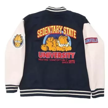 Стадионный джемпер Гарфилд Отдыхающий Гарфилд 70см Рукав 58см Окружность 70см [Marushin] (3L) Длина приблизительная. Длина приблизительная. (Плечо приблизительно. 22см)